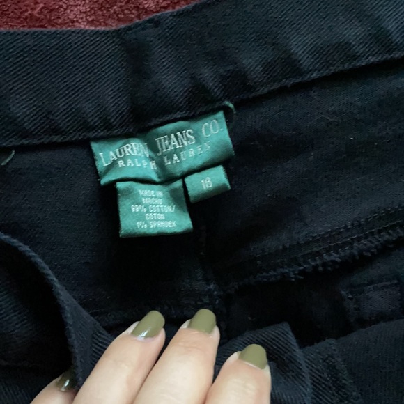 Vintage black Ralph Lauren jeans - Picture 2 of 4